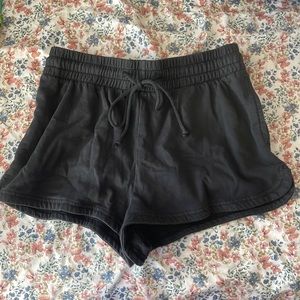 NWOT Black Urban Outfitters sweatshorts